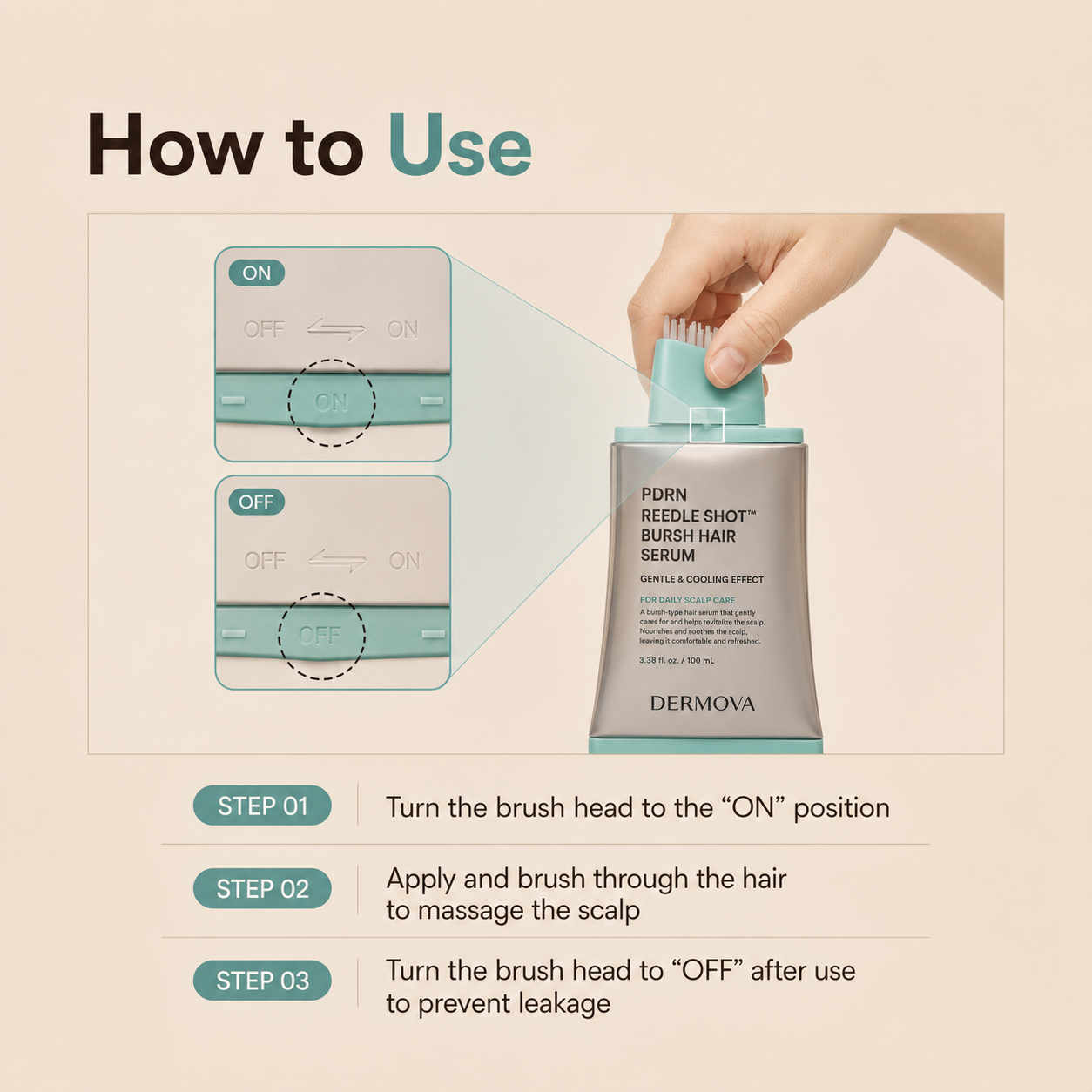 Reedle Brush Serum