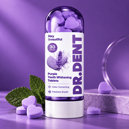 Purple Toothpaste Tablets