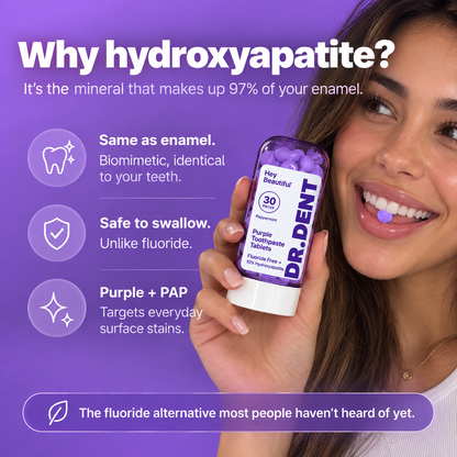 Purple Toothpaste Tablets