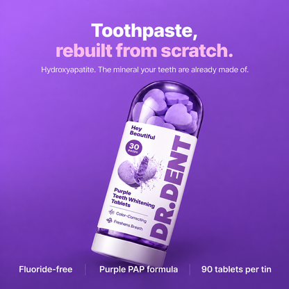 Purple Toothpaste Tablets