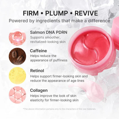 Korean Collagen Eye Patches (60 Patches)